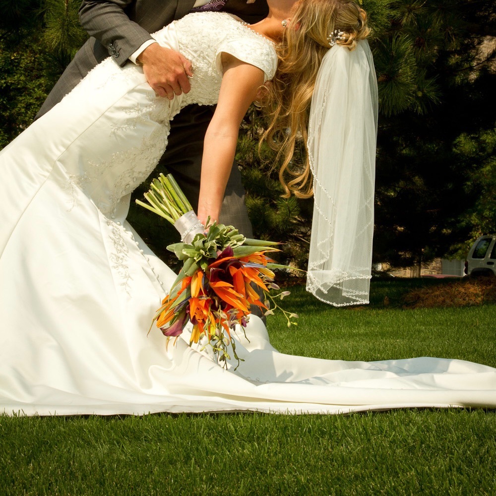 Modest wedding dress